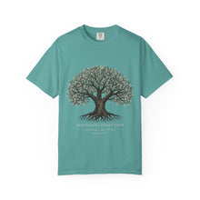 Load image into Gallery viewer, Tree of Life Christian T-Shirt — Rooted in Colossians 2:7