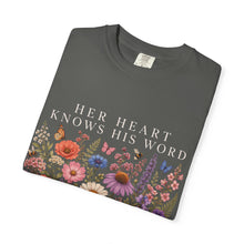 Load image into Gallery viewer, Floral Meadow T-Shirt Psalm 119:11 — Wildflower Garden Graphic Tee