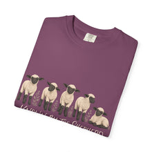 Load image into Gallery viewer, Known by the Shepherd John 10:14 Graphic T-Shirt — Cute Farm Animal Tee