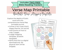 Load image into Gallery viewer, Verse Map Printable - Original Version
