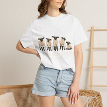 Load image into Gallery viewer, Known by the Shepherd John 10:14 Graphic T-Shirt — Cute Farm Animal Tee