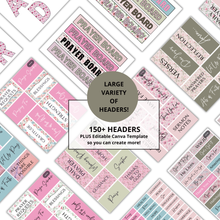 Load image into Gallery viewer, Pink Digital Prayer Board Kit