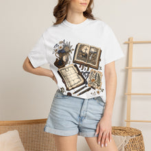 Load image into Gallery viewer, Bible Study Tee — Vintage Botanical & Scripture Journal Graphic T-Shirt