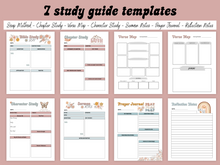 Load image into Gallery viewer, Printable Bible Study Guide Bundle