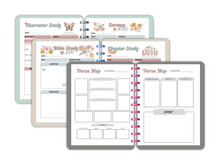 Load image into Gallery viewer, Printable Bible Study Guide Bundle