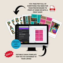 Load image into Gallery viewer, Sunflower Digital Prayer Board Kit