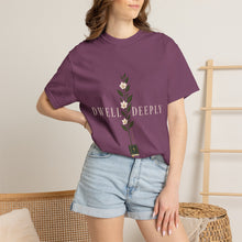 Load image into Gallery viewer, Olive Branch Colossians 3:16 T-Shirt — Minimal Botanical Cross Graphic Tee