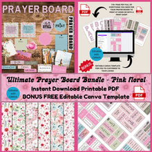 Load image into Gallery viewer, Pink Digital Prayer Board Kit
