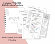 Load image into Gallery viewer, Bible Chapter Study Printable