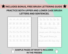 Load image into Gallery viewer, Neat Print handwriting Practice Sheets