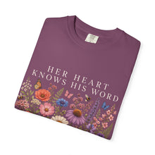 Load image into Gallery viewer, Floral Meadow T-Shirt Psalm 119:11 — Wildflower Garden Graphic Tee
