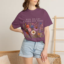 Load image into Gallery viewer, Floral Meadow T-Shirt Psalm 119:11 — Wildflower Garden Graphic Tee
