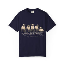 Load image into Gallery viewer, Known by the Shepherd John 10:14 Graphic T-Shirt — Cute Farm Animal Tee

