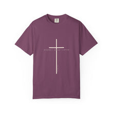Load image into Gallery viewer, Gold Cross Isaiah 43:1 T-Shirt — Christian Faith Tee
