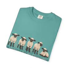 Load image into Gallery viewer, Known by the Shepherd John 10:14 Graphic T-Shirt — Cute Farm Animal Tee

