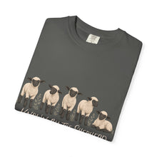 Load image into Gallery viewer, Known by the Shepherd John 10:14 Graphic T-Shirt — Cute Farm Animal Tee
