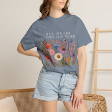 Load image into Gallery viewer, Floral Meadow T-Shirt Psalm 119:11 — Wildflower Garden Graphic Tee
