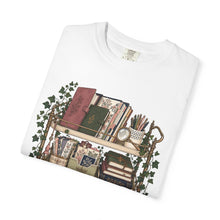Load image into Gallery viewer, Bookish Shelf T-Shirt — Cozy Library Aesthetic Graphic Tee
