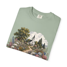 Load image into Gallery viewer, Vintage Church, Books &amp; Floral Faith Tee
