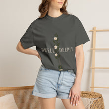 Load image into Gallery viewer, Olive Branch Colossians 3:16 T-Shirt — Minimal Botanical Cross Graphic Tee
