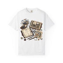 Load image into Gallery viewer, Bible Study Tee — Vintage Botanical &amp; Scripture Journal Graphic T-Shirt
