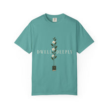 Load image into Gallery viewer, Olive Branch Colossians 3:16 T-Shirt — Minimal Botanical Cross Graphic Tee
