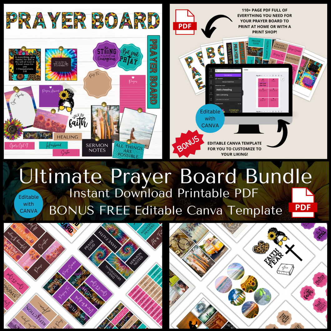 Sunflower Digital Prayer Board Kit