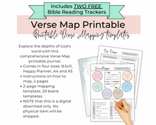 Load image into Gallery viewer, Verse Map Printable - Original Version
