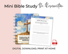 Load image into Gallery viewer, Embracing the Power &amp; Purpose of Jesus&#39; Resurrection Bible Lesson Printable Digital Download
