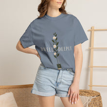 Load image into Gallery viewer, Olive Branch Colossians 3:16 T-Shirt — Minimal Botanical Cross Graphic Tee
