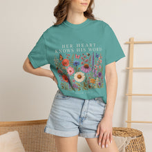 Load image into Gallery viewer, Floral Meadow T-Shirt Psalm 119:11 — Wildflower Garden Graphic Tee
