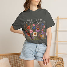 Load image into Gallery viewer, Floral Meadow T-Shirt Psalm 119:11 — Wildflower Garden Graphic Tee
