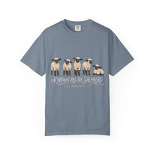 Load image into Gallery viewer, Known by the Shepherd John 10:14 Graphic T-Shirt — Cute Farm Animal Tee
