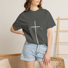 Load image into Gallery viewer, Gold Cross Isaiah 43:1 T-Shirt — Christian Faith Tee
