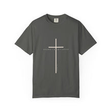 Load image into Gallery viewer, Gold Cross Isaiah 43:1 T-Shirt — Christian Faith Tee
