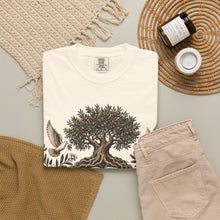 Load image into Gallery viewer, Grow Deep First T-Shirt — Rooted in God’s Word Tree &amp; Bible Graphic Tee
