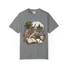 Load image into Gallery viewer, Vintage Church, Books &amp; Floral Faith Tee

