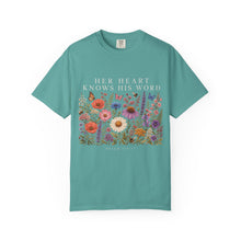 Load image into Gallery viewer, Floral Meadow T-Shirt Psalm 119:11 — Wildflower Garden Graphic Tee
