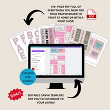 Load image into Gallery viewer, Pink Digital Prayer Board Kit
