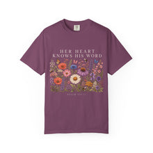Load image into Gallery viewer, Floral Meadow T-Shirt Psalm 119:11 — Wildflower Garden Graphic Tee
